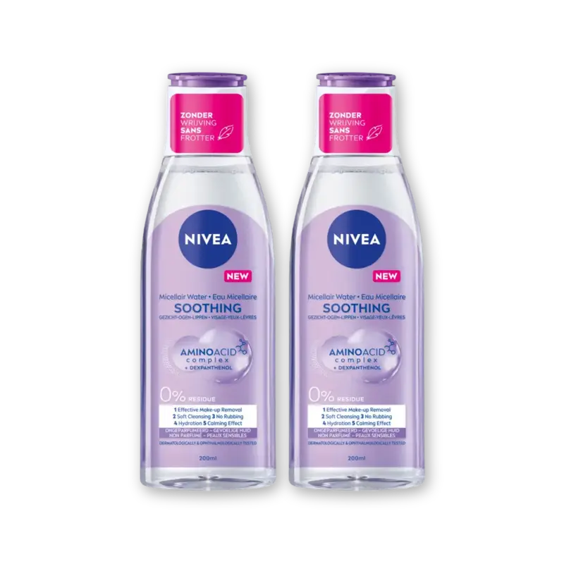 NIVEA Micellair water gevoelige huid 2-pack