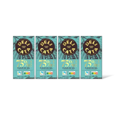 pdp-image-Delicata Reep puur fleur de sel 75% cacao 4-pack