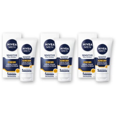 pdp-image-NIVEA Men sensitive spf 15 gezichtscreme 3-pck