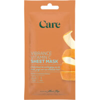 Care Vibrance vitamin C sheet mask