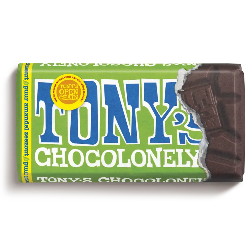 Tony's Chocolonely Reep puur amandel zeezout