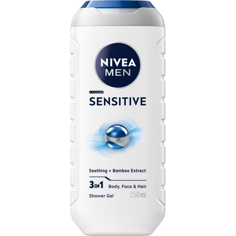 Een afbeelding van NIVEA Men sensitive douchegel 3-in-1