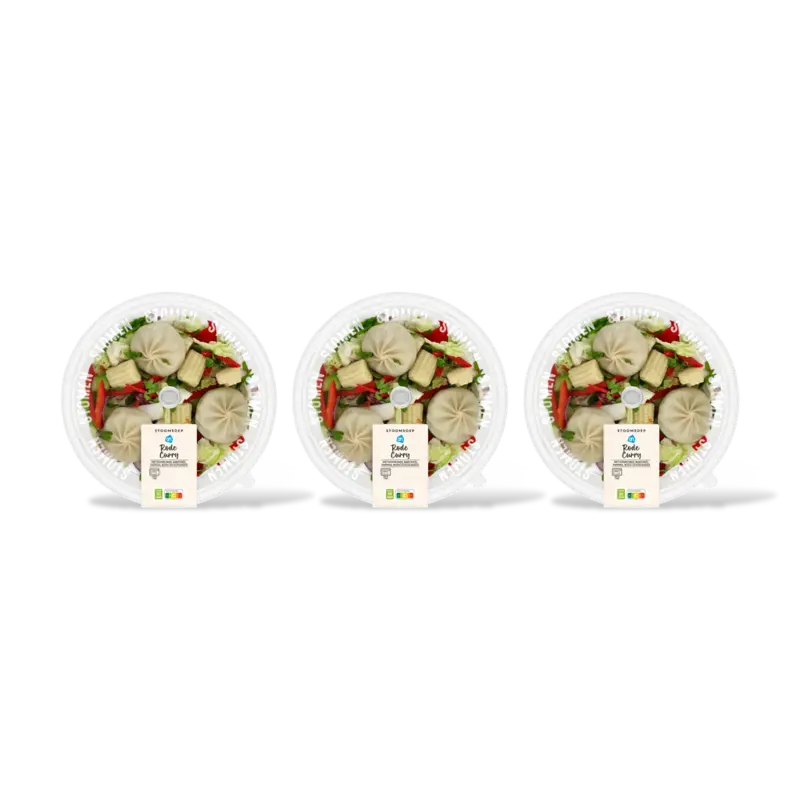 AH Stoomsoep rode curry 3-pack