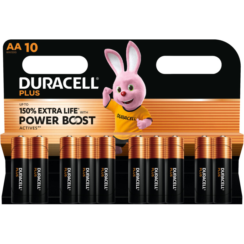 Een afbeelding van Duracell Plus powerboost AA