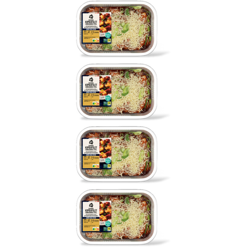 AH Ovenschotel scharrelkip Koreaan stl 4pk