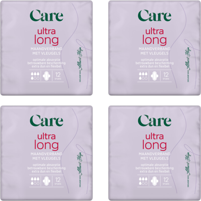 Een afbeelding van Care Ultra long 4-pack