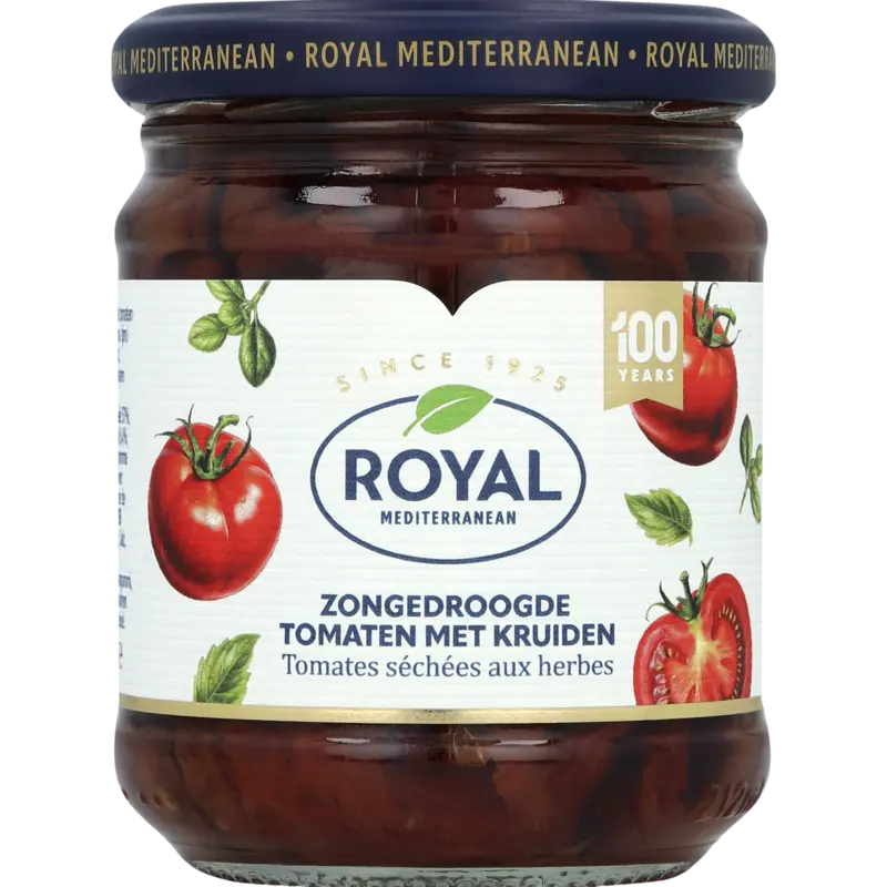 Mediterranean Zongedroogde Tomaten met Kruiden