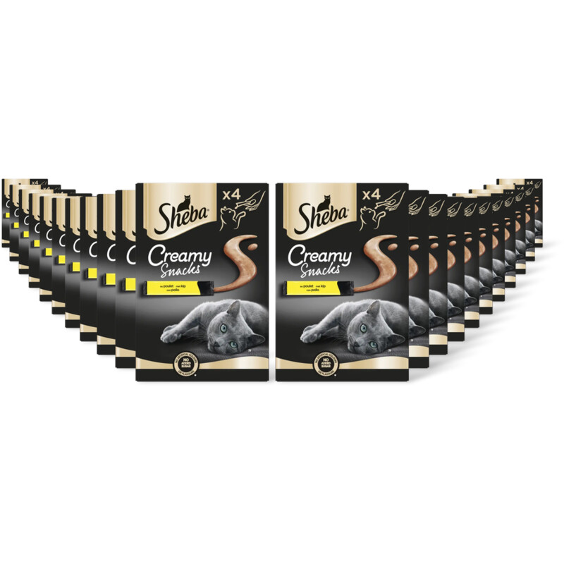 Sheba Creamy snacks kip 22-pack