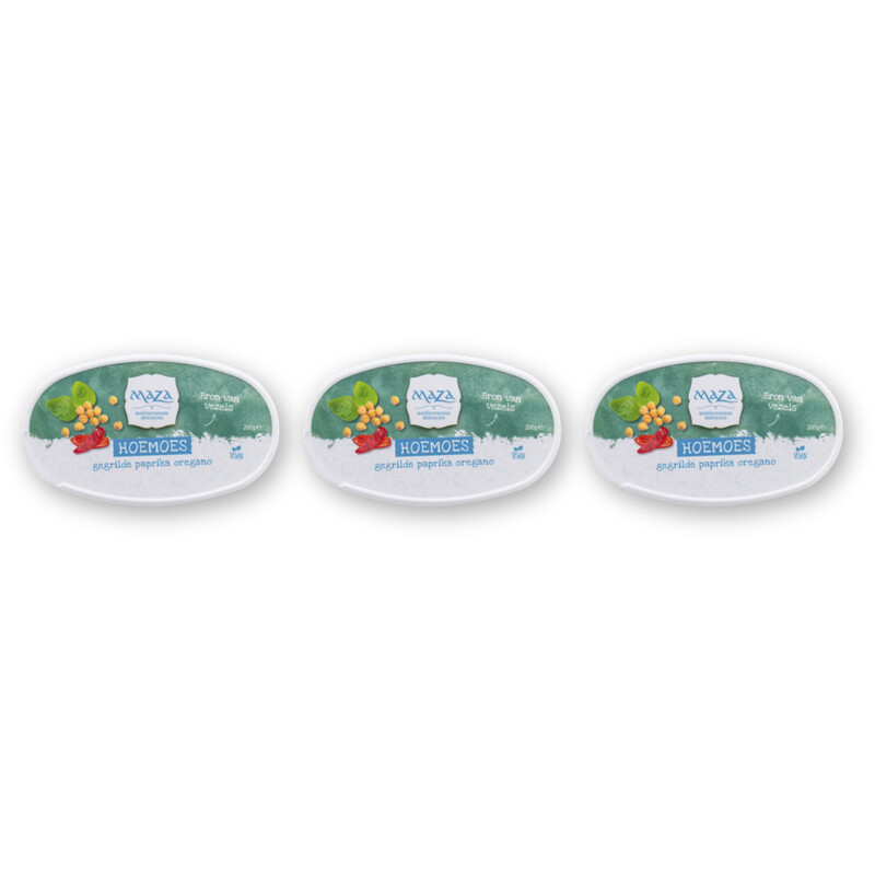 Maza Hoemoes paprika oregano 3-pack