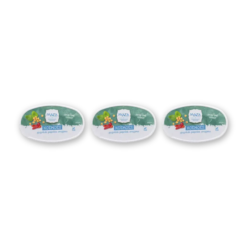 Maza Hoemoes paprika oregano 3-pack