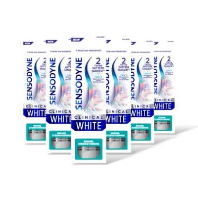 pdp-image-Sensodyne Clinical white enamel strengthening 6-pk