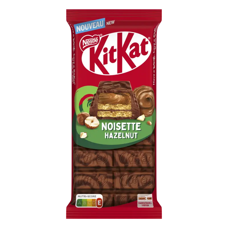 Melkchocoladereep hazelnoot