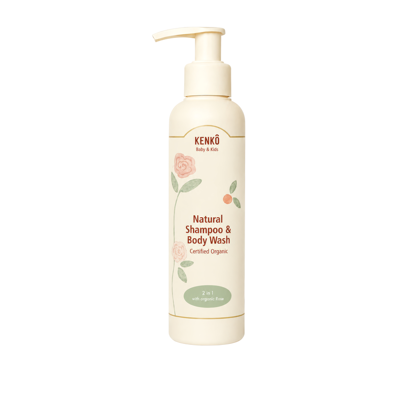 Kenkô Baby & kids natural wash & shampoo