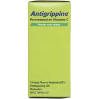 Een afbeelding van Antigrippine Paracetamol en vitamine C poeder
