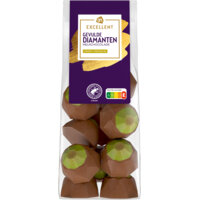 Een afbeelding van AH Excellent Gevulde diamanten melkchocolade