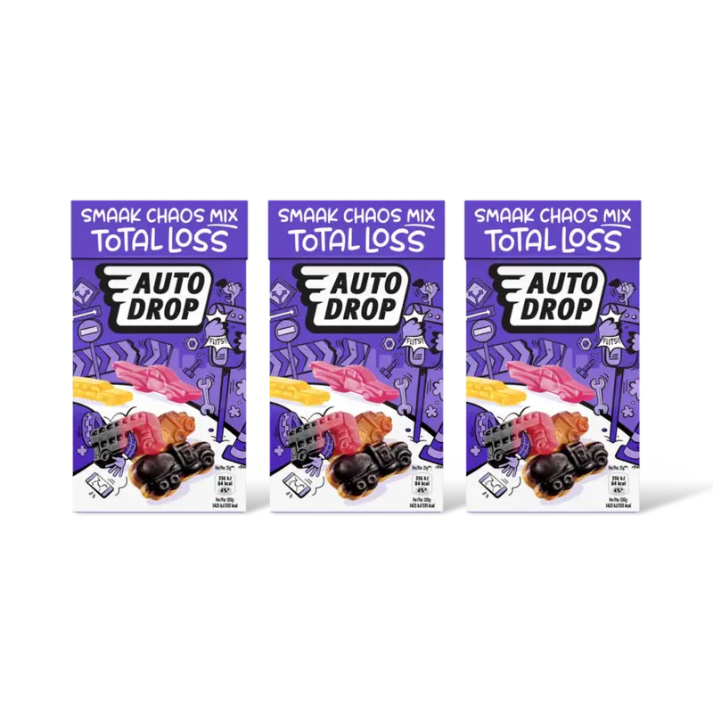 Autodrop Smaak chaos mix total loss 3-pack