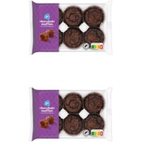 AH Chocolade muffins met crumble 2-pack