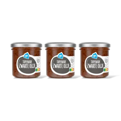 pdp-image-AH Tapenade zwarte olijf 3-pack