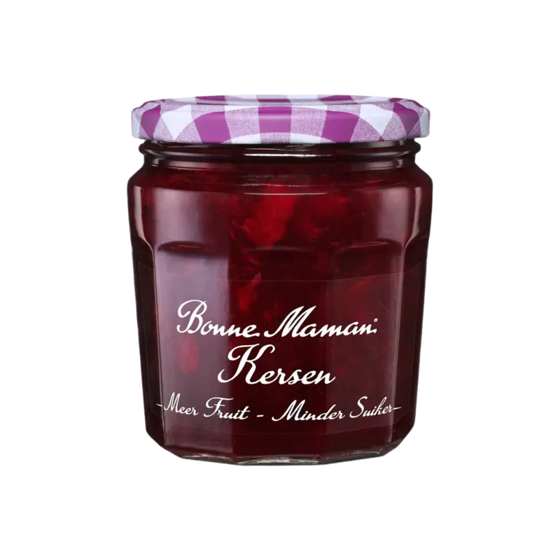Bonne Maman Kersen meer fruit minder suiker