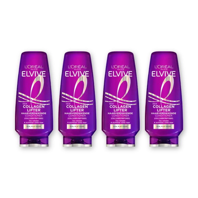 L'Oréal Paris Elvive Collagen lifter conditioner 4-pack