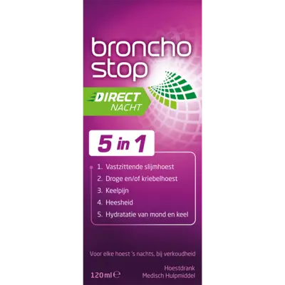 pdp-image-Bronchostop Direct nacht 5 in 1 hoestdrank