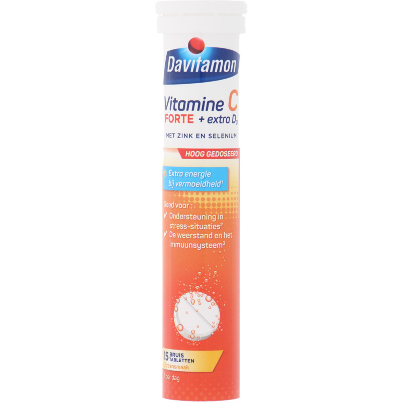 Een afbeelding van Davitamon Vitamine C + extra D3