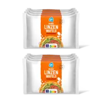 AH Dunne linzenwafel paprika smaak 4x 2pack