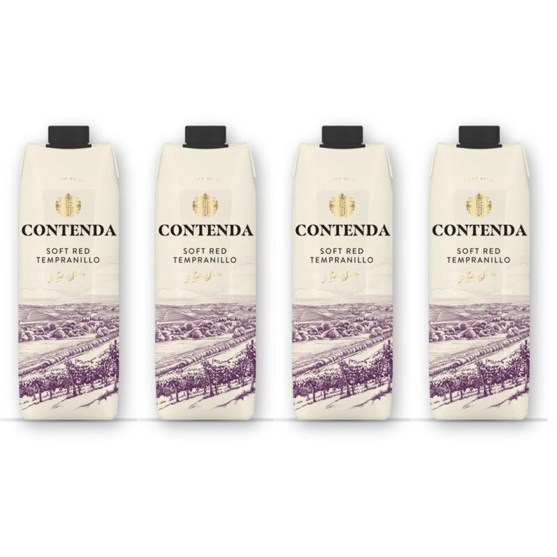 Contenda Contenda Red Tempranillo 4 flessen