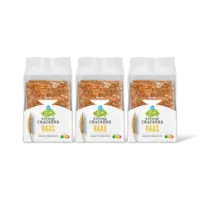 AH Biologisch Stevige crackers kaas 3-pack