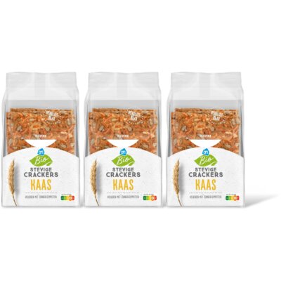 pdp-image-AH Biologisch Stevige crackers kaas 3-pack