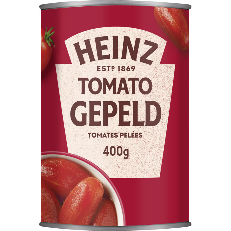 Een afbeelding van Heinz Tomaten gepeld