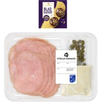 Een afbeelding van AH Excellent Vitello tonato met bladgoud