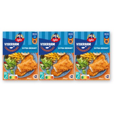 pdp-image-Iglo Viskraam lekkerbekjes 3-pack