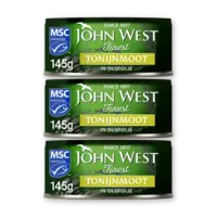 John West Tonijnmoot in olijfolie 3-pack