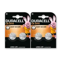 Duracell 2016 Lithium-knoopcelbatterij CR2016 2pk
