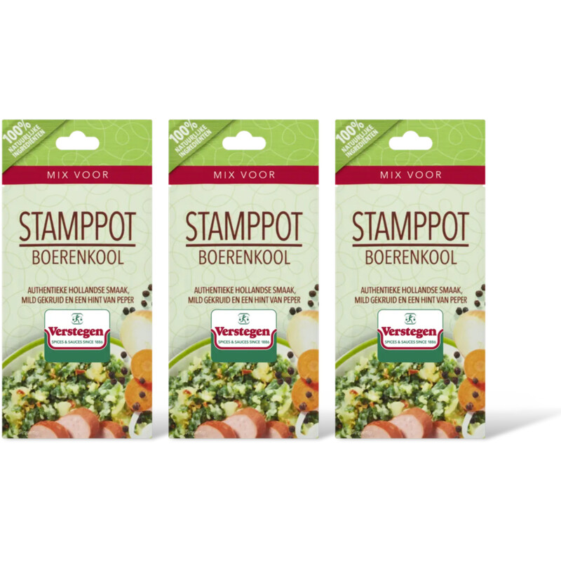 Verstegen Kruidenmix stamppot boerenkool 3-pack