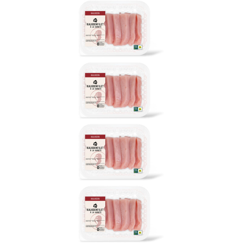 AH Kalkoenfilet Ã  la minute 4-pack
