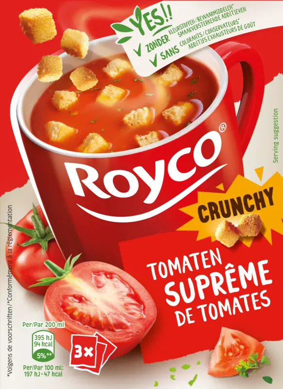 Royco Minute soup tomatensupreme BEL