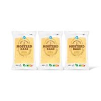 AH Licht romige mosterdkaas 48+ plakken 3pk