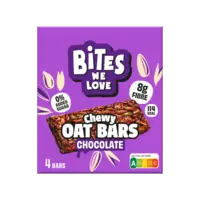 BitesWeLove Chewy oat bars chocolade