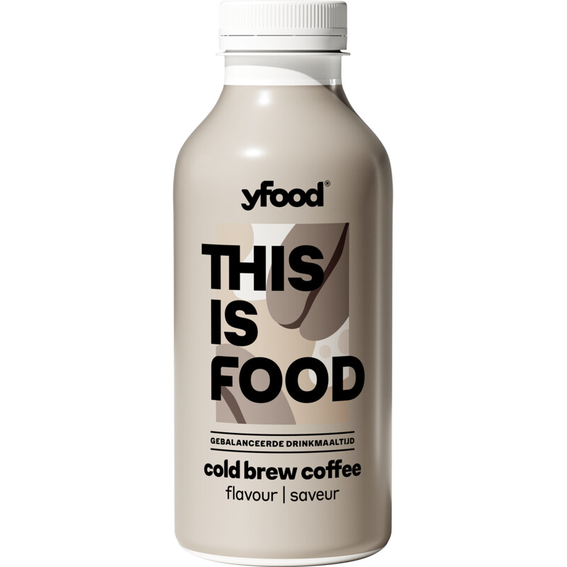 Een afbeelding van Yfood This is food cold brew coffee