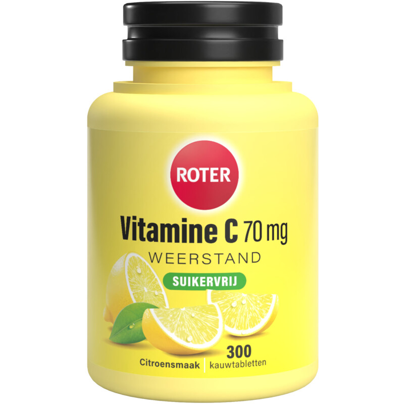 Een afbeelding van Roter Vitamine C 70mg citroen suikervrij