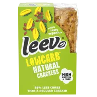 Leev Lowcarb crackers naturel