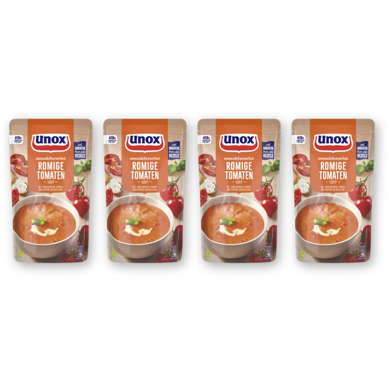 Unox Romige tomatensoep 4-pack