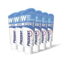 Prodent Tandpasta wit + fris 6-pack