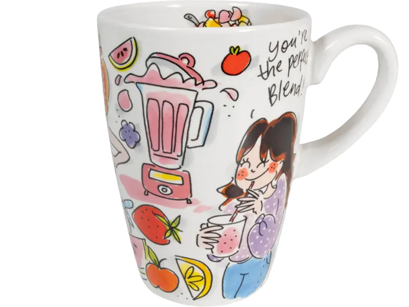 Beker fruit XL 0,5 liter