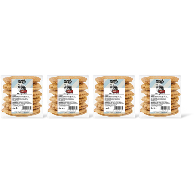 Streeckgenoten Stroopkoeken 4-pack