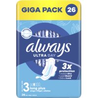 Een afbeelding van Always Ultra day long plus wings giga pack