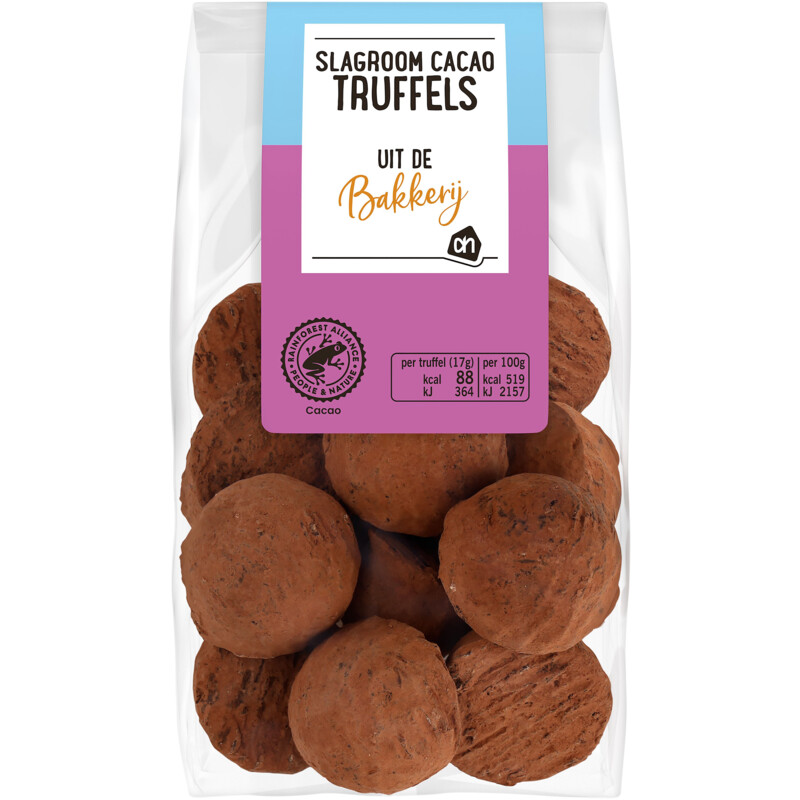 AH Slagroom cacao truffels