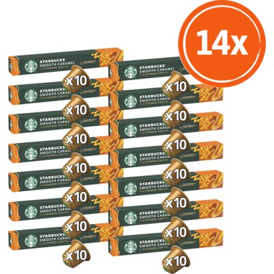 pdp-image-Starbucks Nespresso smooth caramel capsules 14-pck